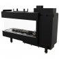 Mobile Preview: Gas fireplace Leo 100 u