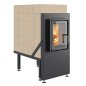Preview: Brula Masonry Heater Typ D Plus tief