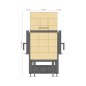 Preview: Brula Masonry Heater Typ D Plus Tunnel