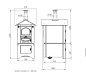Preview: Clementi wood oven Smart 45x80