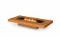 Preview: Ecosmart Fire Table Gin 90 Low Teak