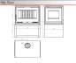 Preview: Kaminofen M-173-LK von FM-Calefaccion