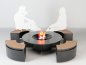 Preview: Traforart garden fire Lounge with benches