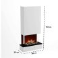 Preview: Electric fireplace Hölderlin Hoch