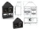 Preview: Holzkohle-Grill-Backofen Fusion 140 von FM Calefaccion