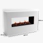 Preview: Electric fireplace Konsalik 1000