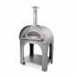 Preview: Clementi wood oven Pulcinella stainless steel