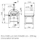 Preview: Clementi gas oven Pulcinella