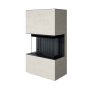 Preview: Spartherm stove Opal limestone eboris black