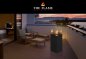 Preview: Patio Heater LOUNGE STEEL Remote from The Flame