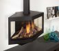 Preview: Wanders gas fireplace Black Stealth