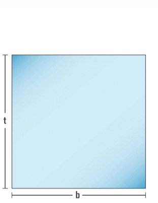 Glasbodenplatte Mod. Quadrat