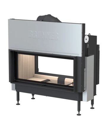 Brunner Kamineinsatz BKH 5.0 Tunnel 42-98 ST green