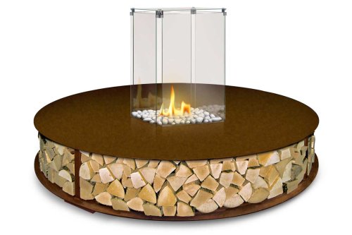 The Flame Bench Rund 200 Gas