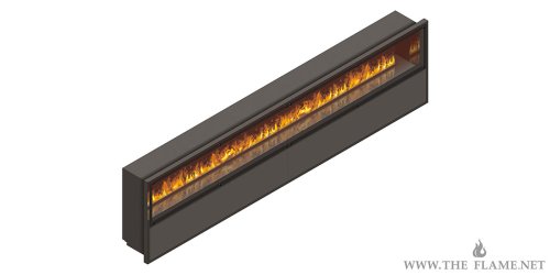 The Flame endless electric fire box 330