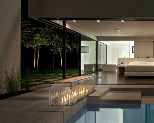 Preview: Gasbrenner The Flame Gas-Einbaubox DOMINO