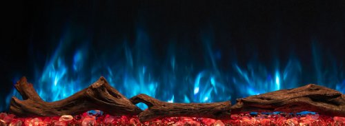 Electric Fireplace LANDSCAPE PRO™ blue red