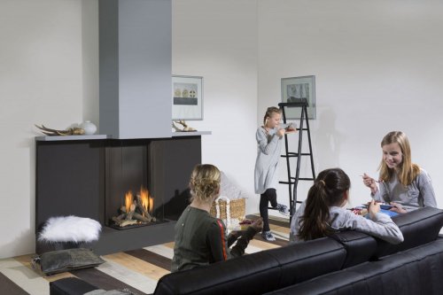 Preview: Wanders Gaskamin Lenga 500 3-seitig