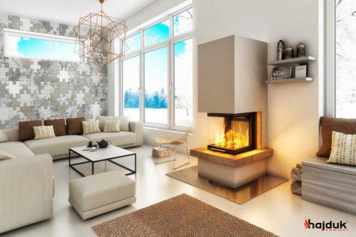 Hajduk fireplace set Royal Smart 3PLh
