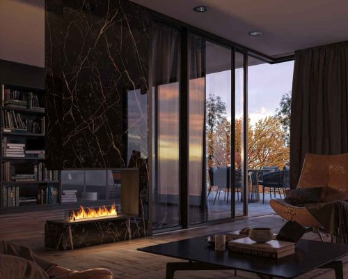 Preview: Bioethanol-Einbaukamin Etronic Inside Basic U 1000 von Infire