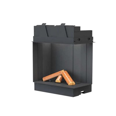 Brunner Gaskamin Eck-Kamin Gas  60/66/32 rechts