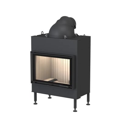Brunner fireplace BKH 5.0 Flach 42-66 DT green