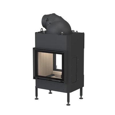 Brunner Kamineinsatz BKH 5.0 Tunnel 42-50 DT green