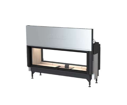 Brunner Kamineinsatz BKH 5.0 Tunnel 50-162 ST green