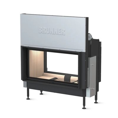 Brunner Kamineinsatz BKH 5.0 Tunnel 50-98 ST green