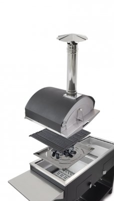 Fontana Holzofen PIZZA&CUCINA DOPPIO