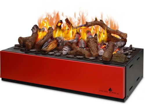 The Flame electric fire Wood Large