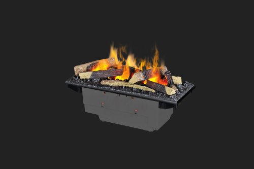 The Flame electric fire LED Wood Small 60