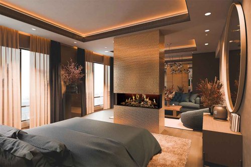 Electric Fireplace DRU Virtuo 130-3 Evolve