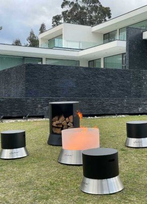 Preview: Glammfire Feuerstelle Alba Firewood Small