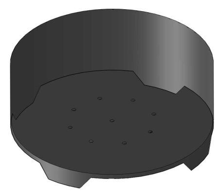 Feuerstelle Outfire 1000 Round von Infire