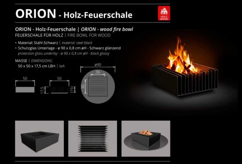 Feuerstelle The Flame Orion
