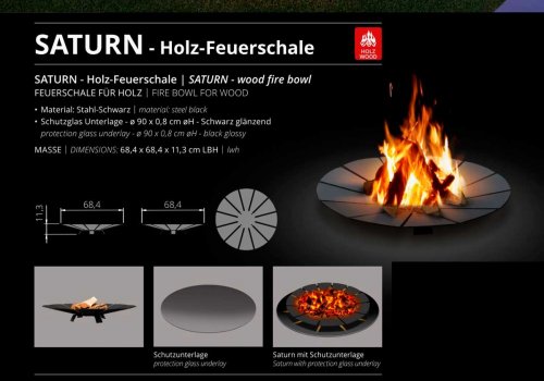 fire bowl Saturn