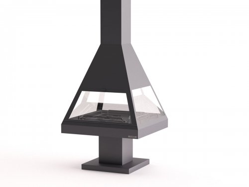 fireplace Focgrup CH05 Central with pedestal