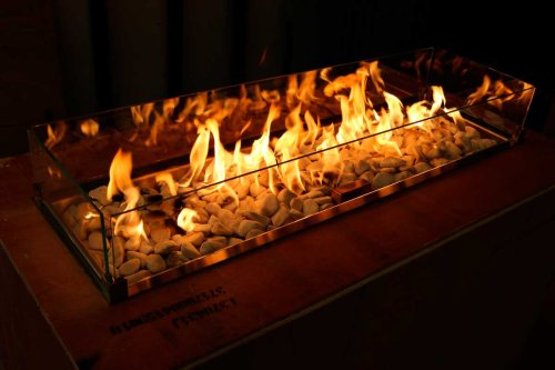 Preview: Glammfire Gasbrenner Rechteckig