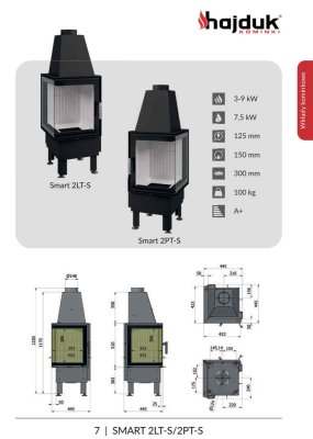 Kamineinsatz Hajduk Smart 2LPT-S