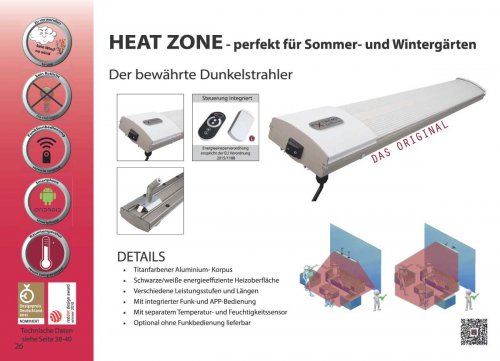 Heat Zone 3200 Infrarot Heizstrahler