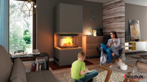 Hajduk fireplace set Pure Medium Smart 3XLTh