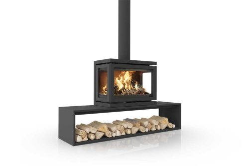 Kaminofen Vidar Triple Medium Straight Plateau von Dik Geurts