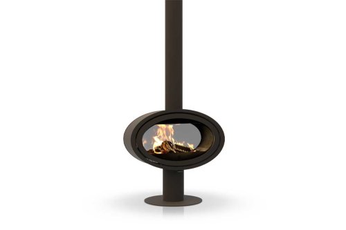 Kaminofen Oval Front Base von Dik Geurts