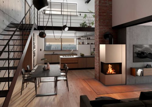 Spartherm Kaminanlage Apollon 2L Perle