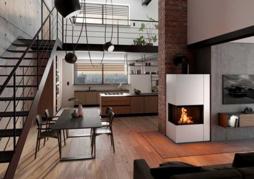 Spartherm Kaminanlage Apollon 2L weiss