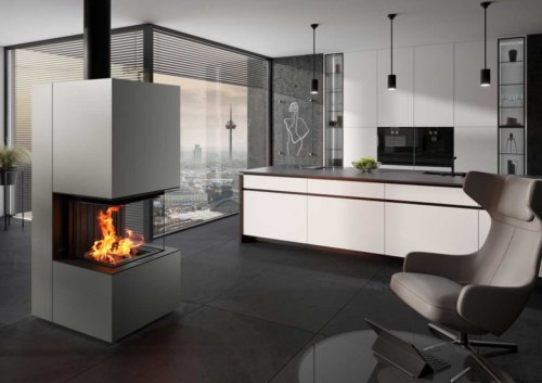 Spartherm Kaminanlage Artemis Nickel