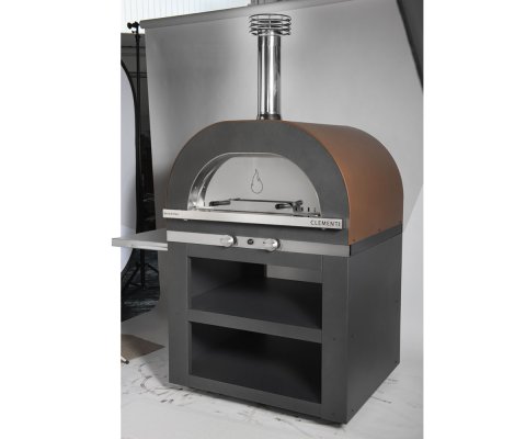 Clementi Gasofen Pizzaofen Gold