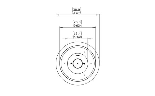 Ecosmart Fire Gas-Feuerstelle Pod 30