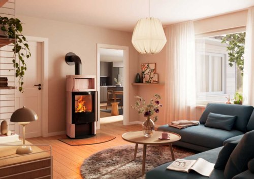 Spartherm Kaminofen Moro RLU Sandstein